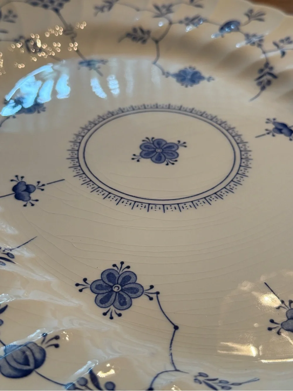 Vintage Finlandia 14” Oval Serving Platter  by MYOTT STAFFORDSHIRE